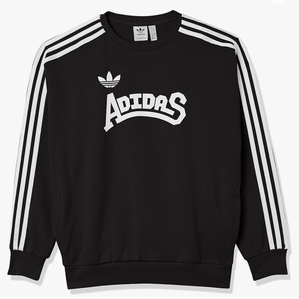 NWT‼️ Black and White Adidas Juniors’ Sweatshirt